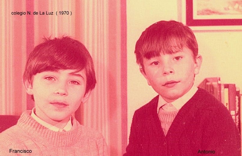 Imagen - Mi hermano y yo en el Colegio de La Luz