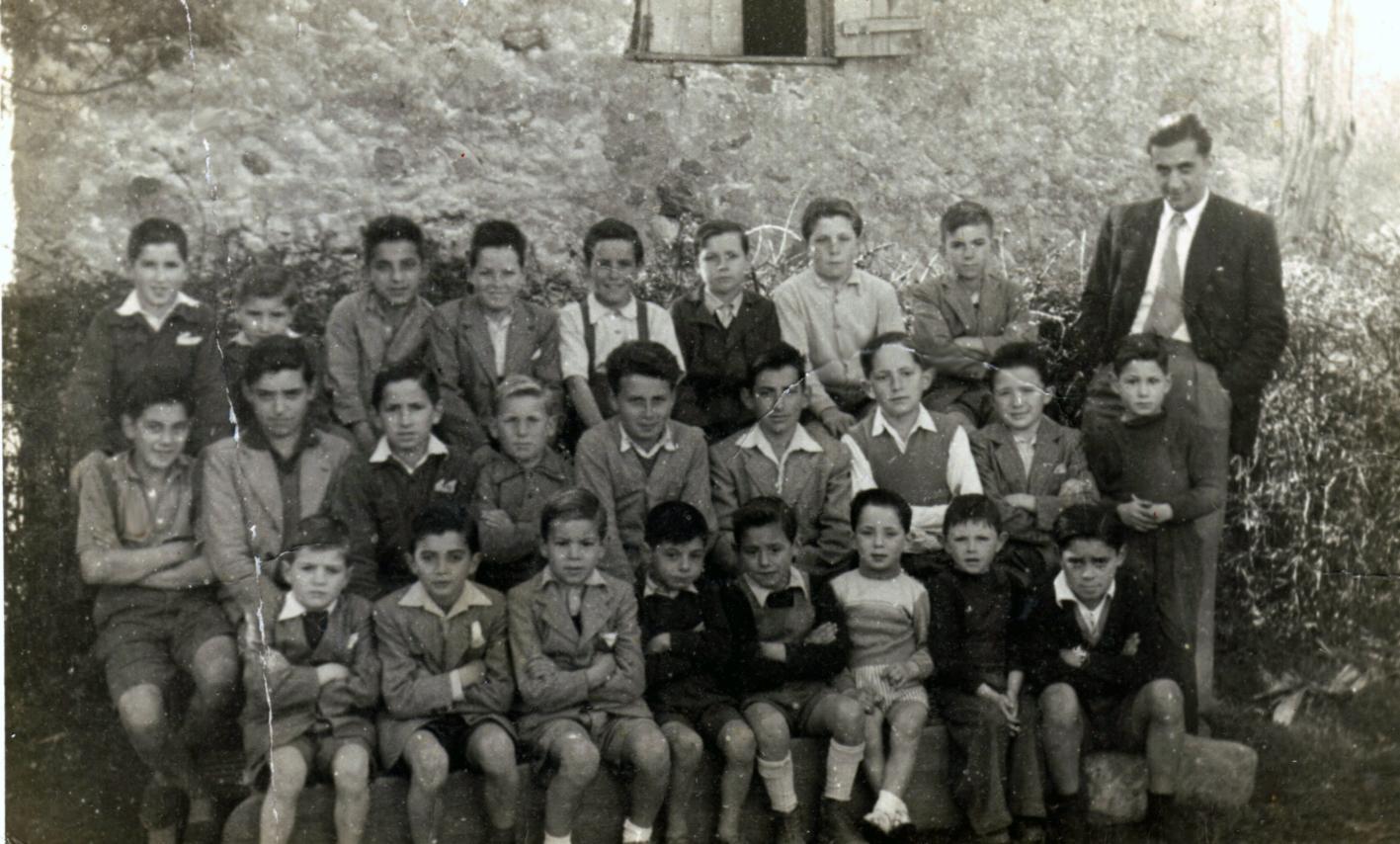 Imagen - Alumnos de la escuela de Castiellu La Marina 