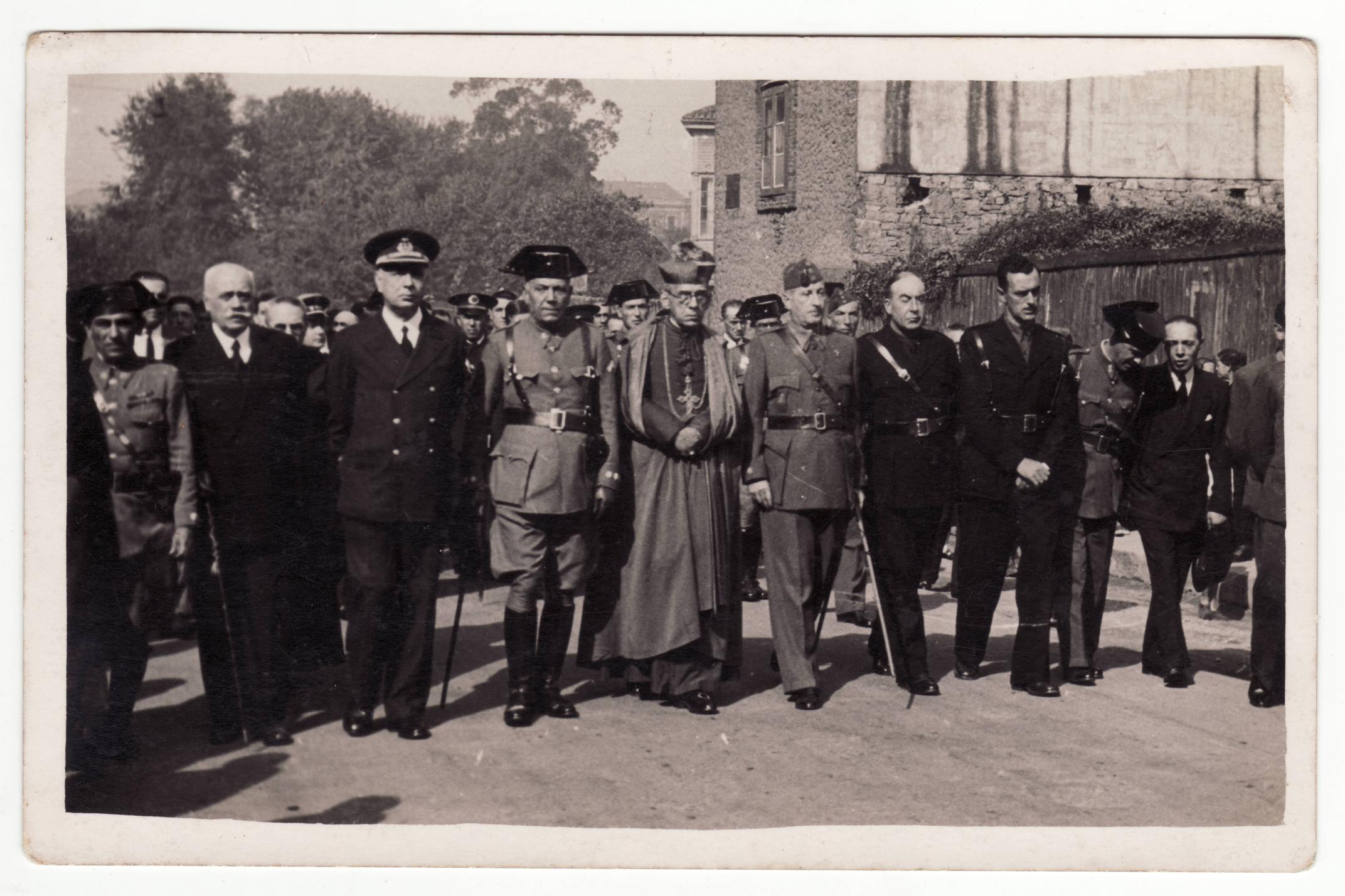 Imagen - Autoridades que asistieron al entierro de 80 guardias civiles