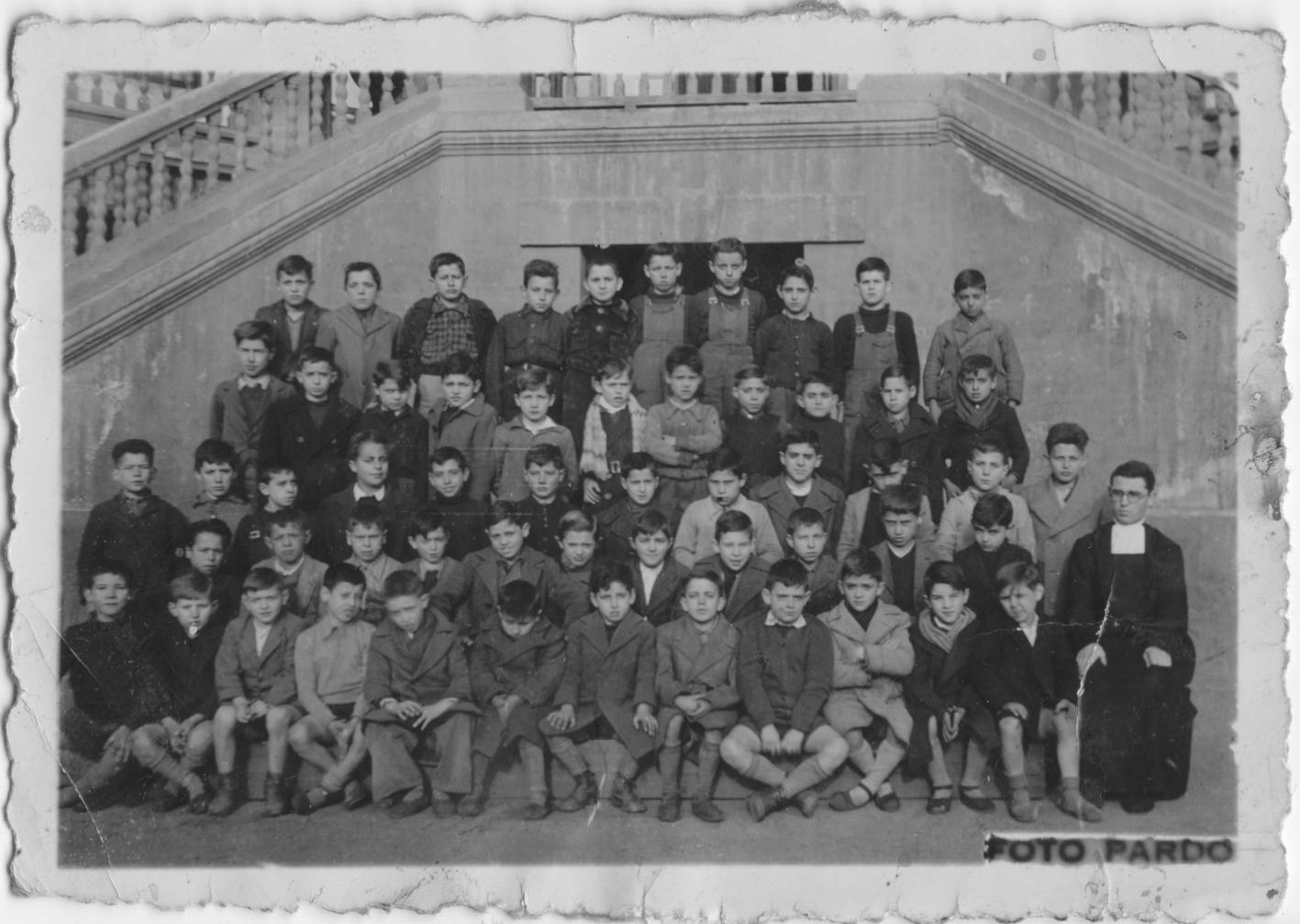 Imagen - Clase de niños en La Salle de Ujo