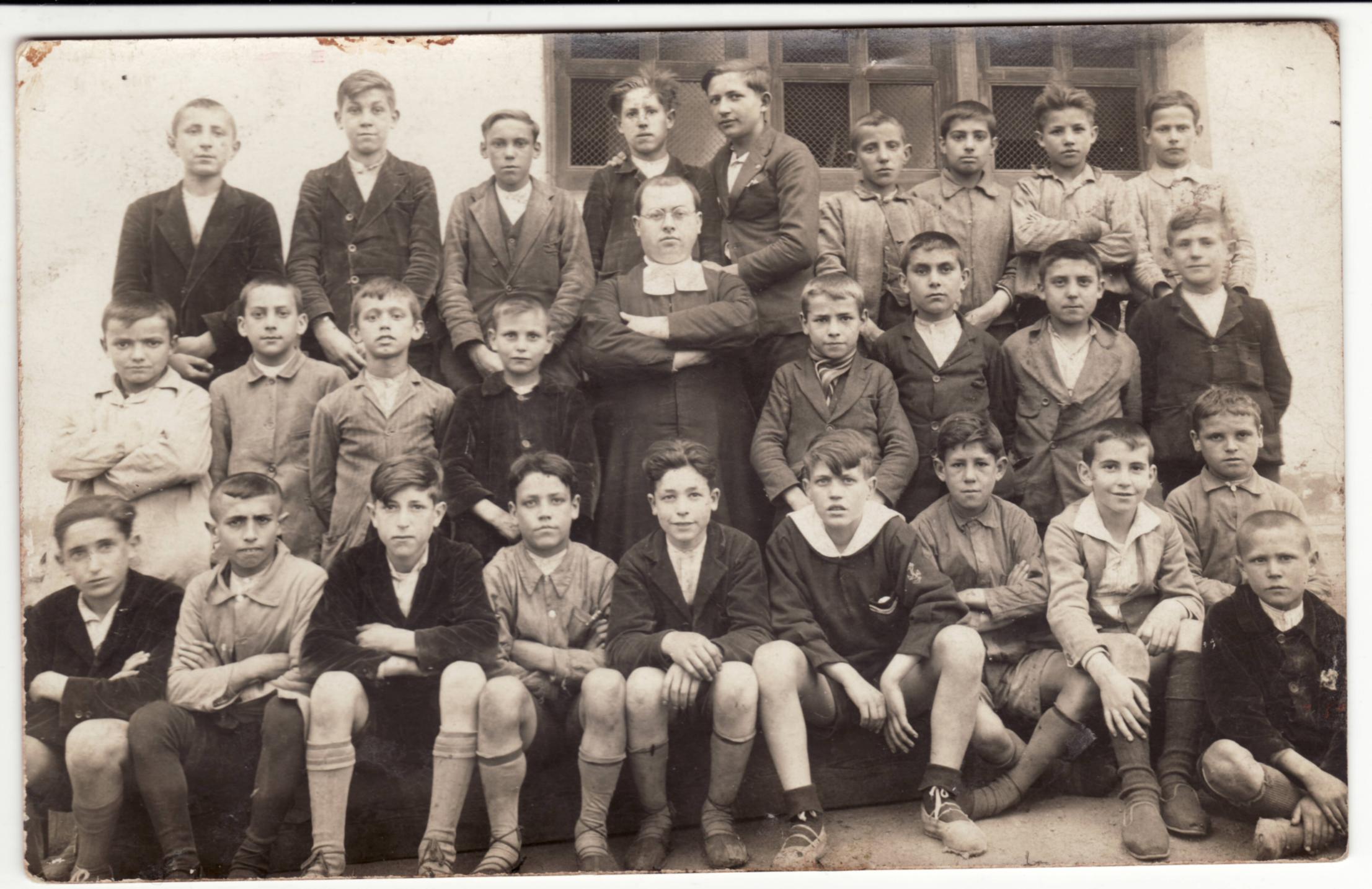 Imagen - Clase del curso 1926-27, Colegio de La Salle, Ujo