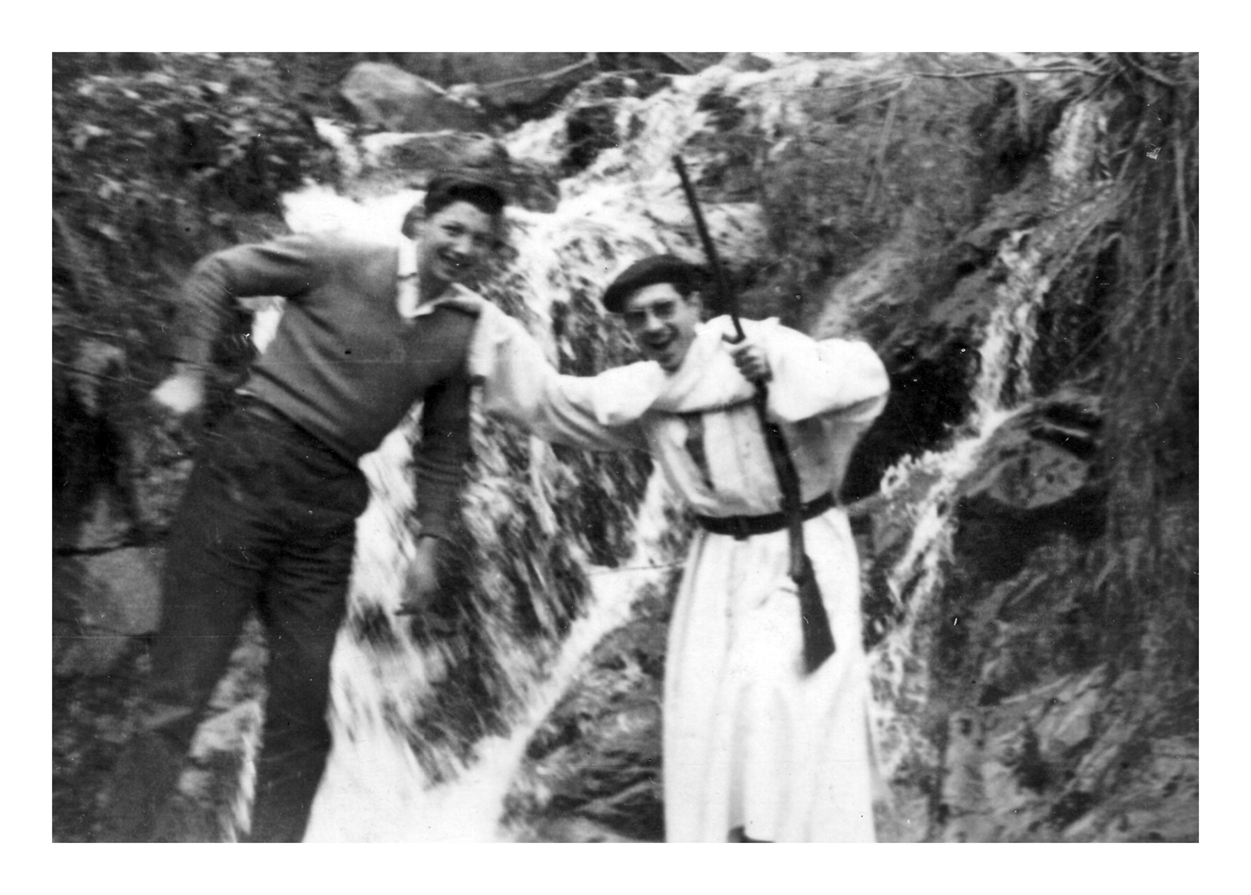 Imagen - El Padre Castaño y José Suárez de caza