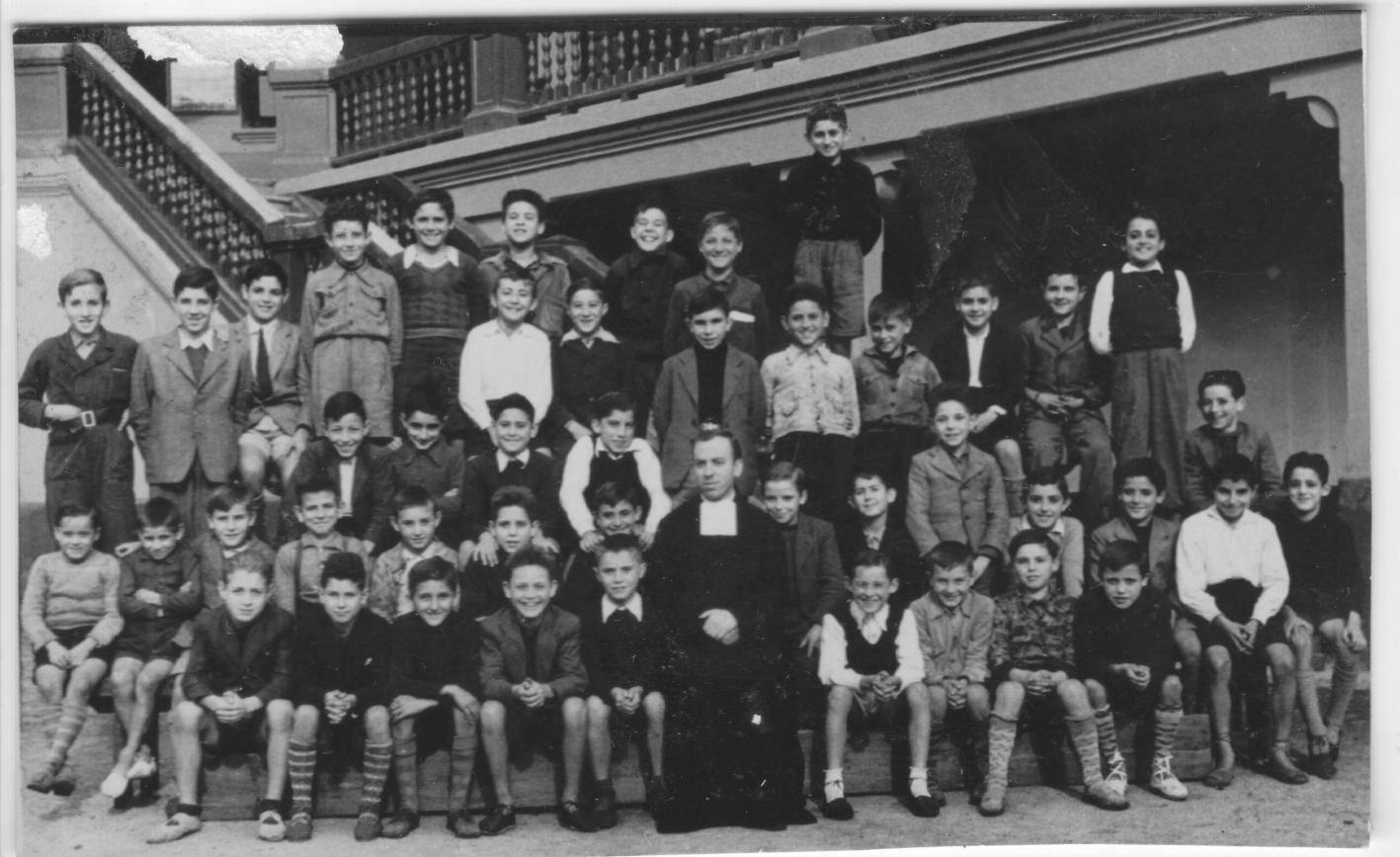 Imagen - Grupo escolar en la década de los 50