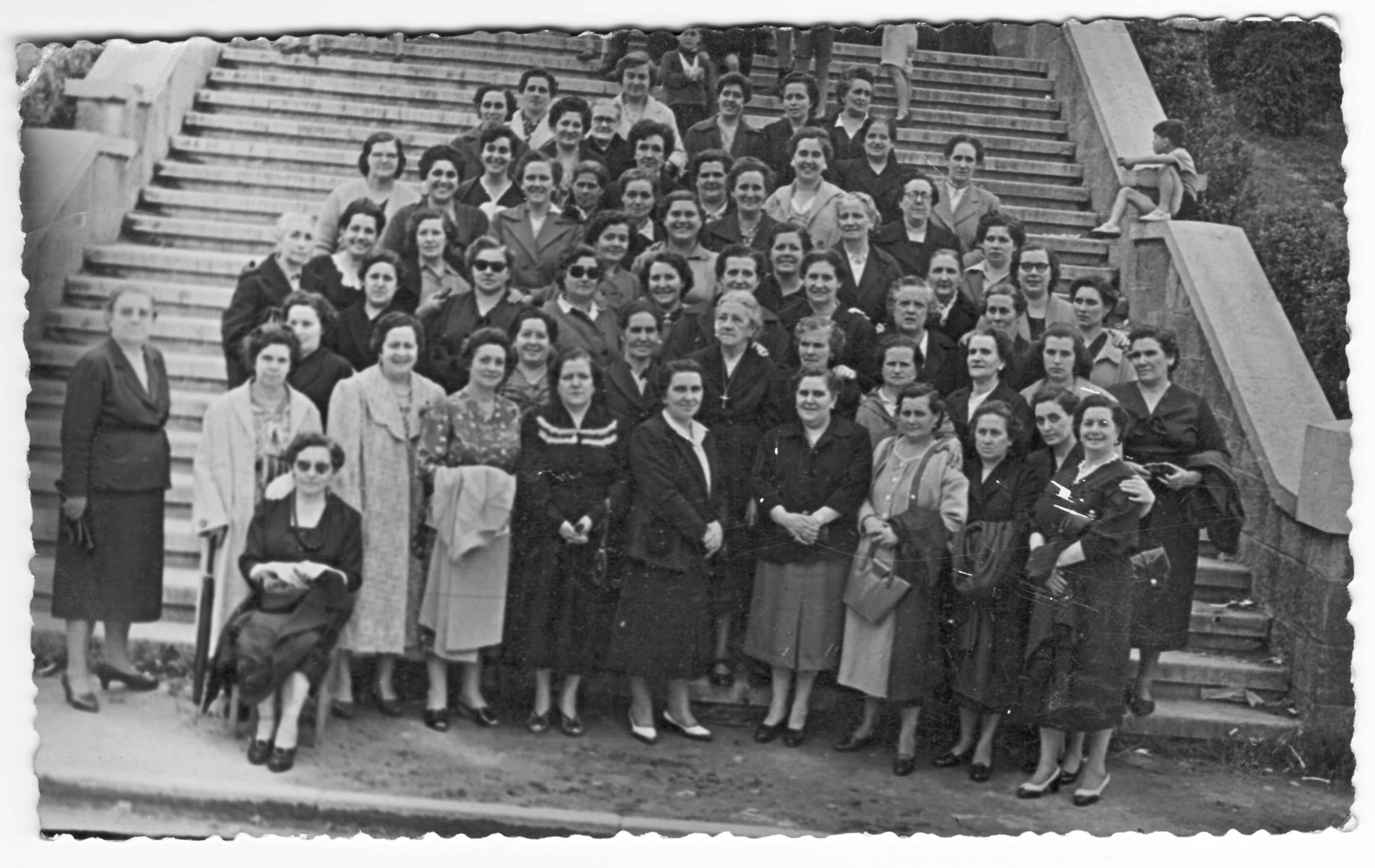 Imagen - Homenaje a la maestra Señorita Eulalia, en 1957