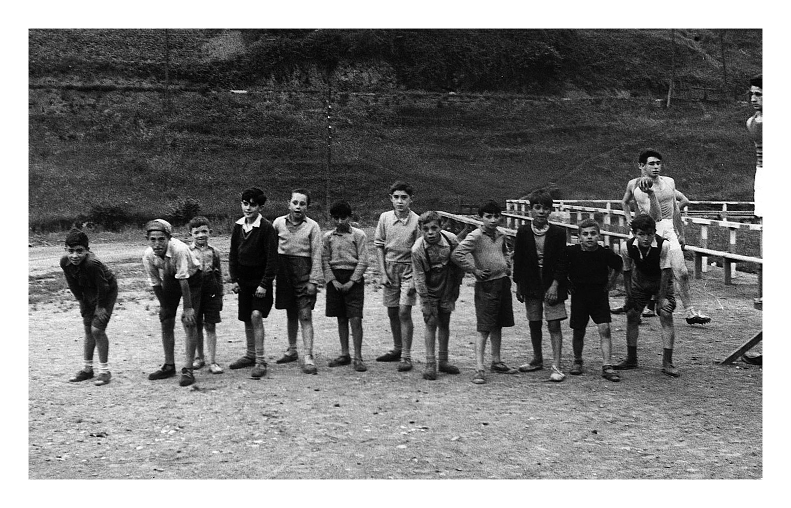 Imagen - Juegos en el campo de fútbol del Nalón