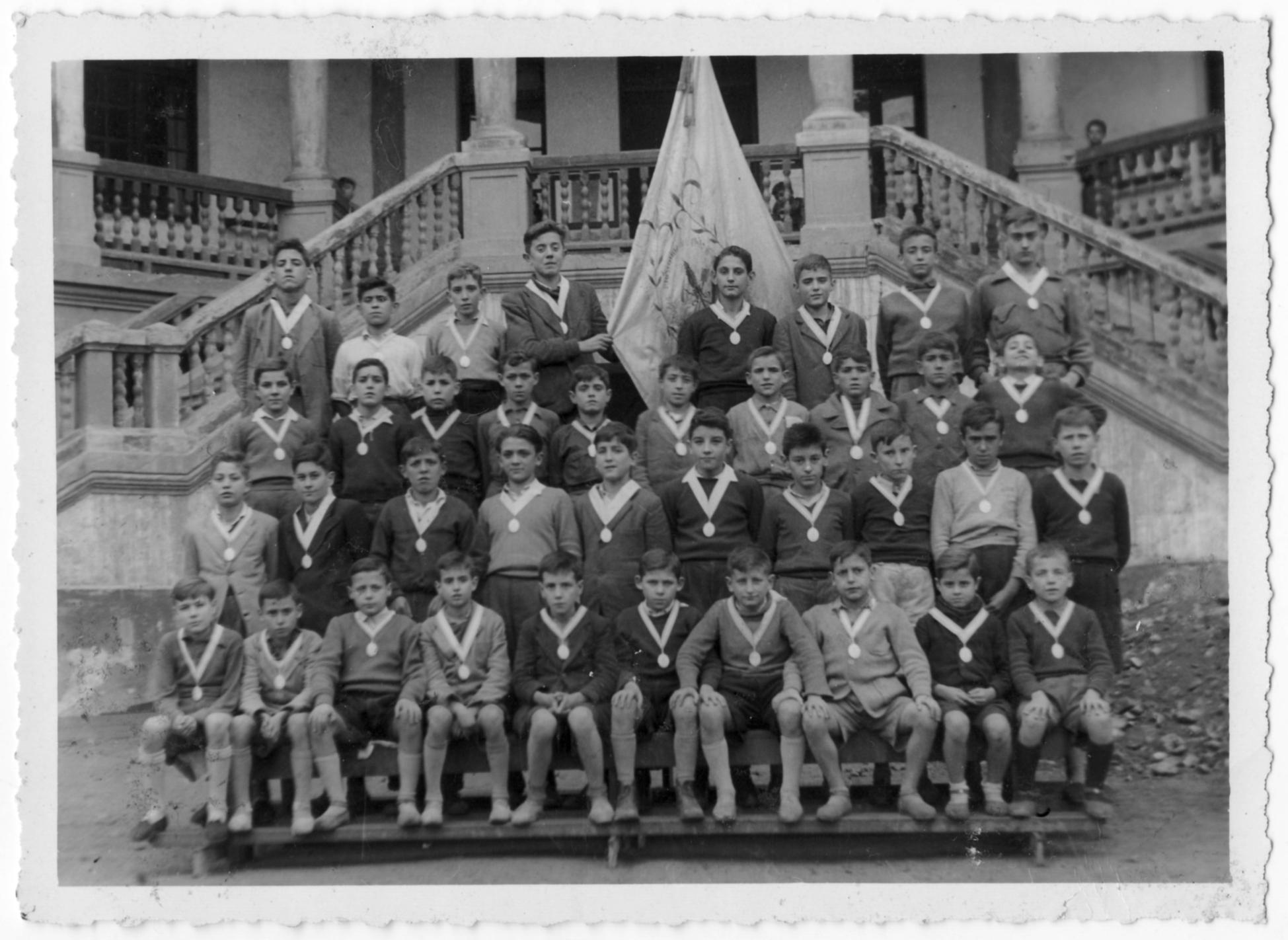 Imagen - Los alumnos de La Salle, Ujo, hacia 1960