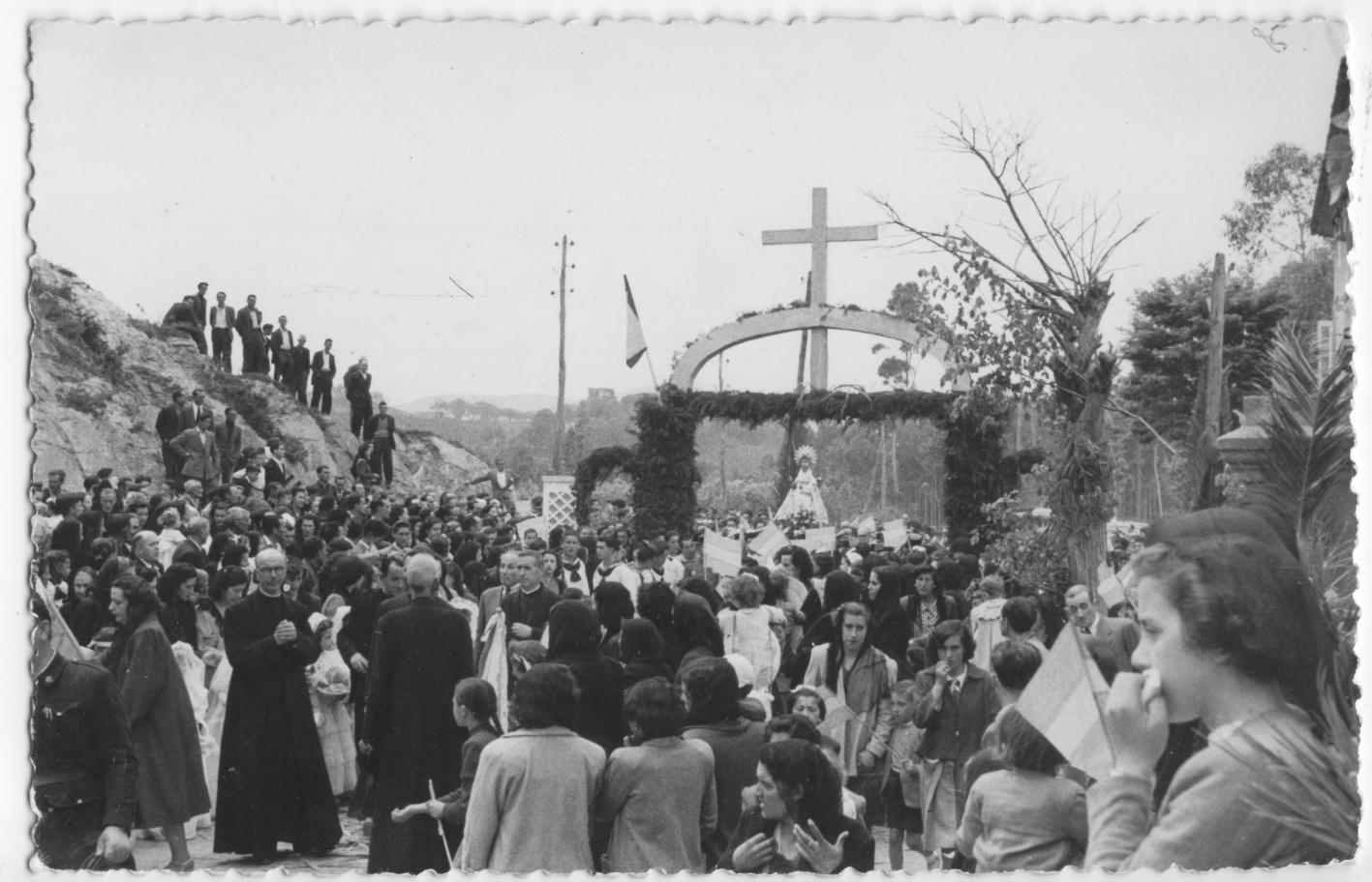 Imagen - Otro momento de la procesión de la Santina en La Arena