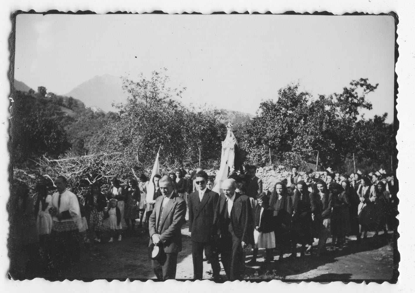 Imagen - Procesión de la Virgen del Rosario en Porrúa