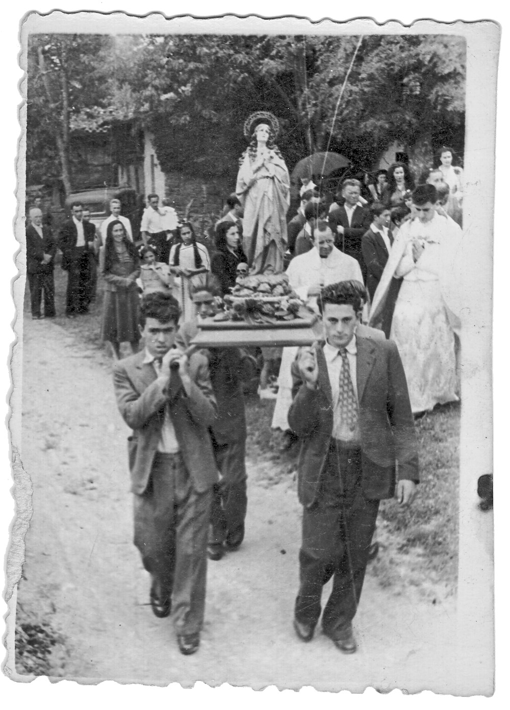 Imagen - Procesión de la imagen de la Santísima Virgen de Covadonga