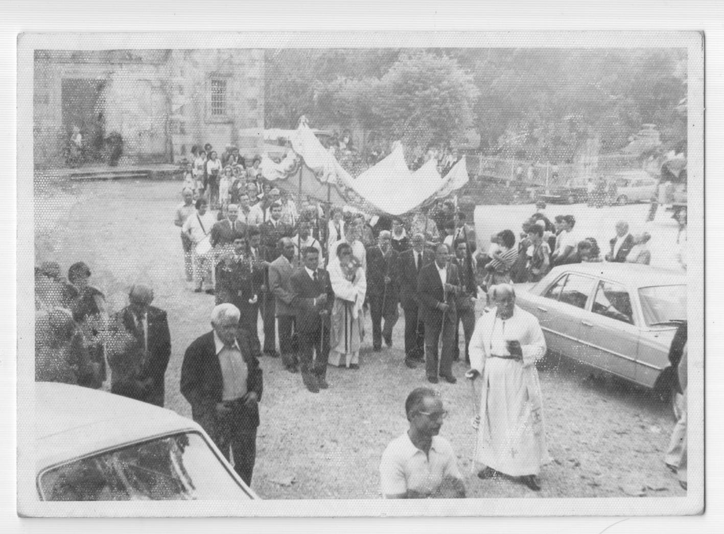 Imagen - Un momento de la procesión en los setenta