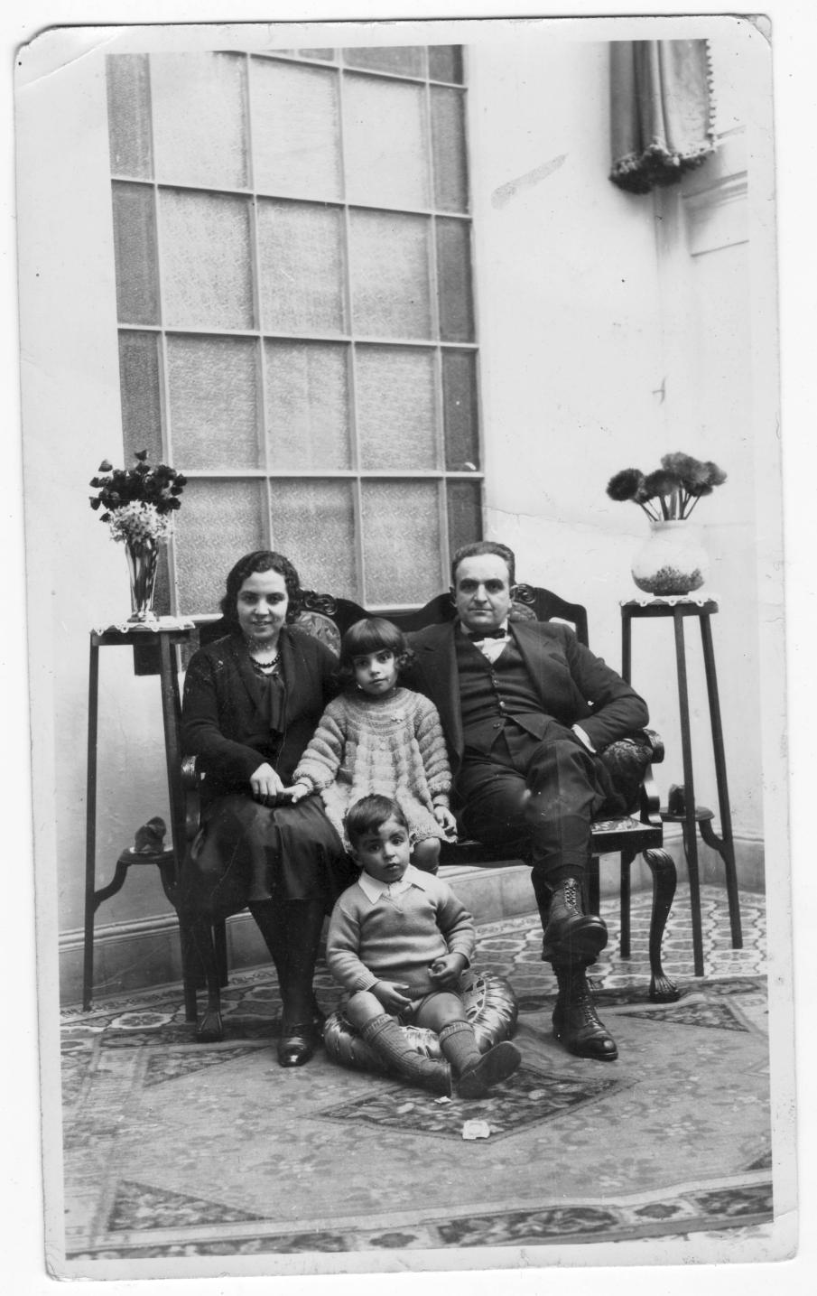 Imagen - Familia de José Luis Toyos desde Chile, 1930