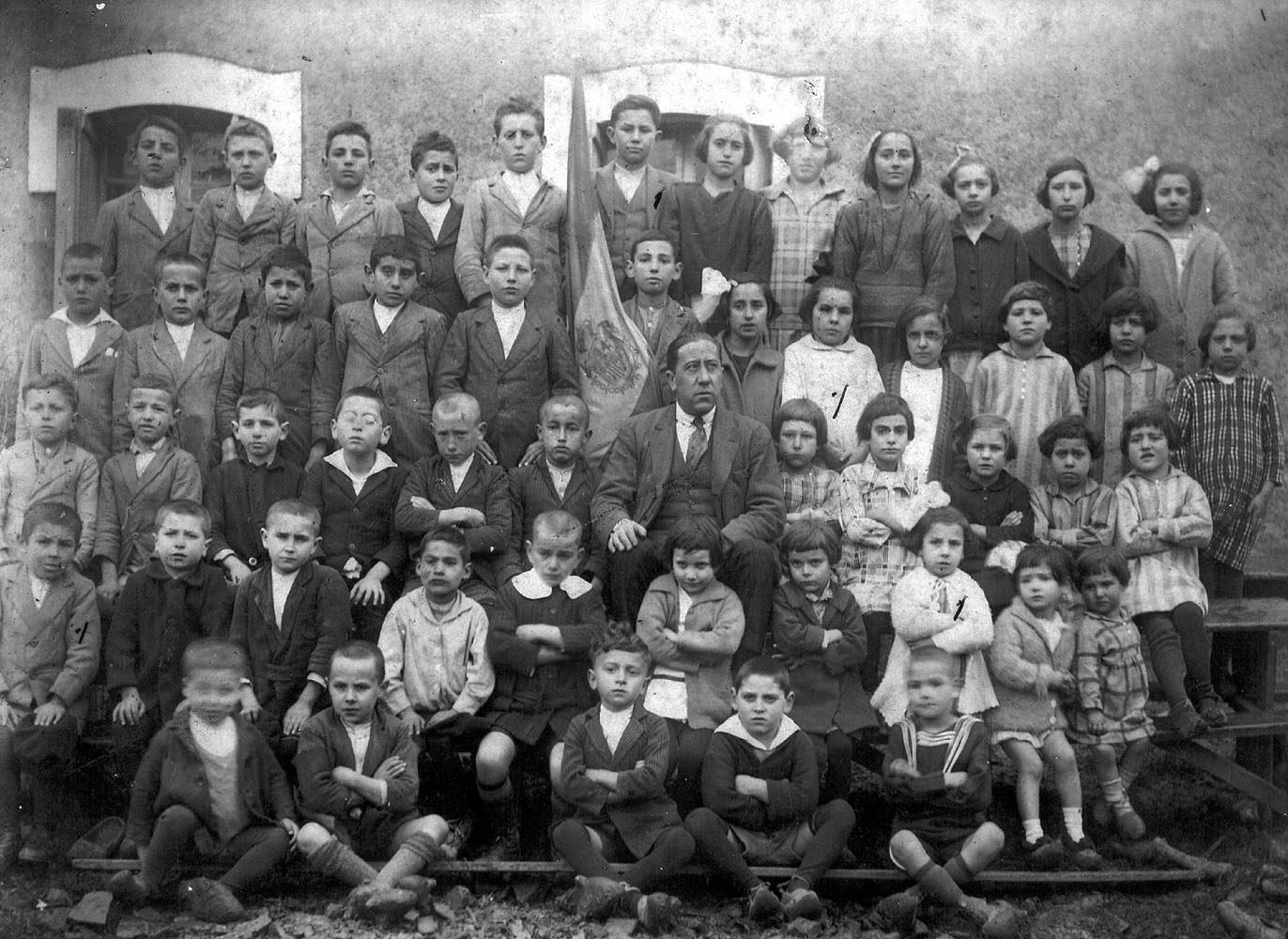 Imagen - Fotografía de escuela de Piedre y Samalea (Piloña)