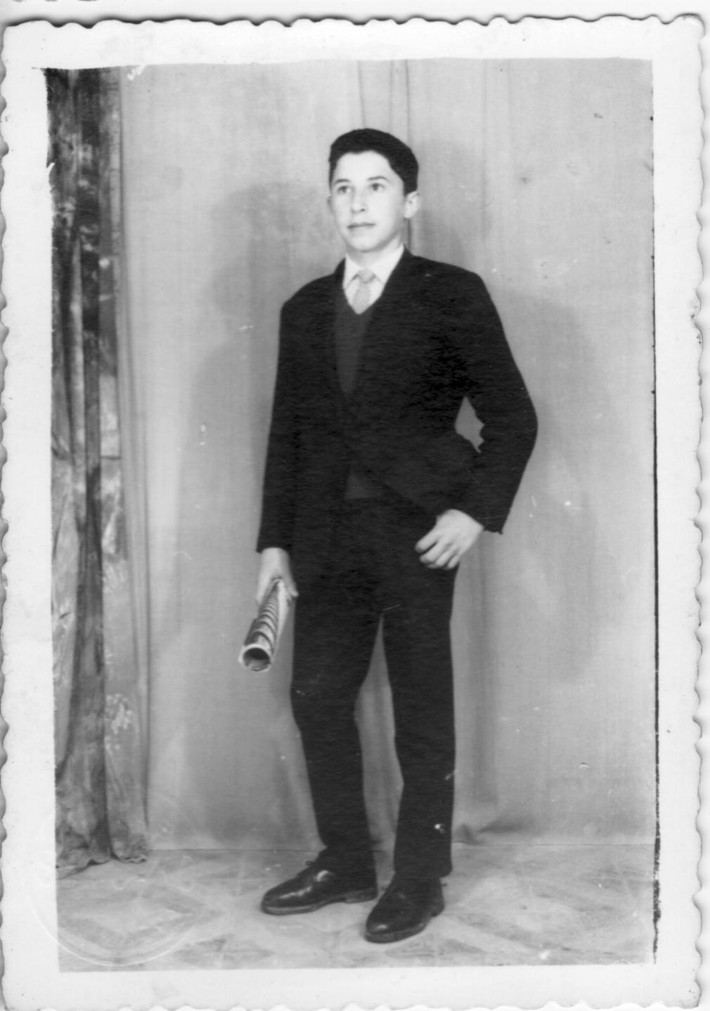 Imagen - Jose Ángel en el Colegio de Veguellina de Órbigo