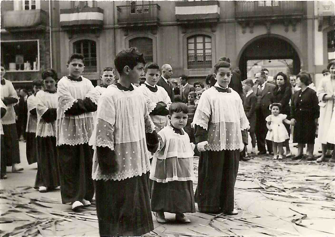 Imagen - Procesión del Corpus en Avilés, 1955
