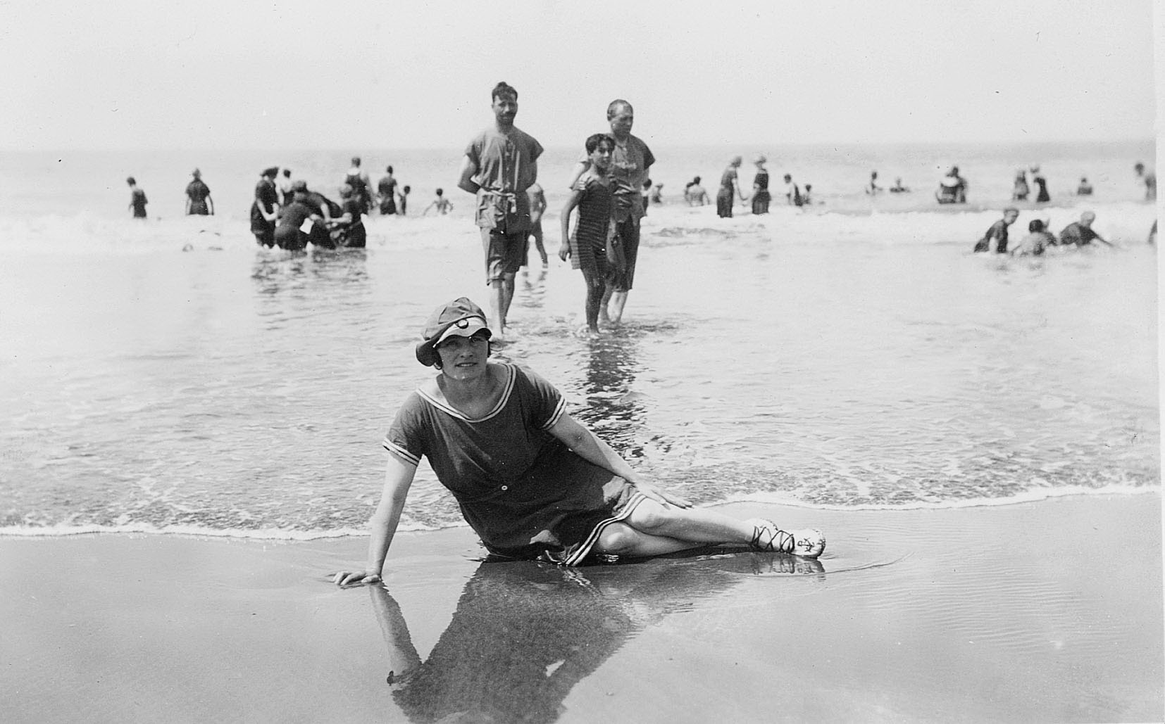 Imagen - Anónimo. Playa de Mar del Plata (Argentina), 1931