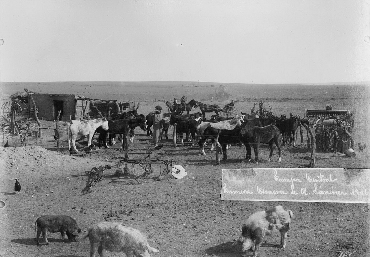 Imagen - Chacra o alquería de un emigrante asturiano en la Pampa Central (Argentina) 