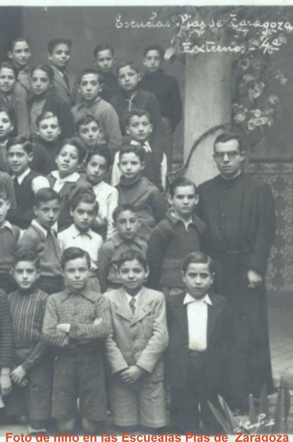 Imagen - Foto de niño en las Escuelas Pías de zaragoza