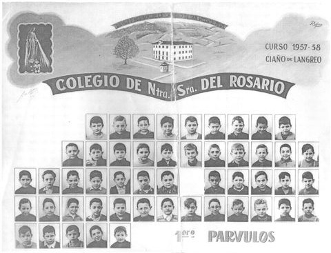 Imagen - Colegio Ntra. Sra. del Rosario Ciaño 1957-58