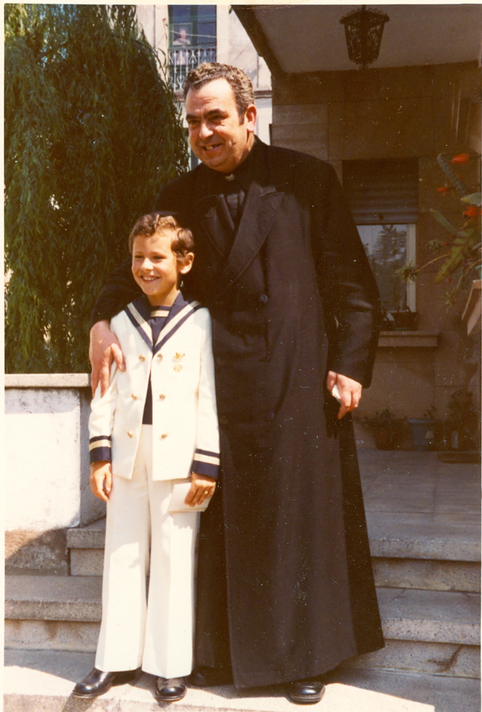 Imagen - Con Don Segundo (E.P.D.) 1ª Comunion